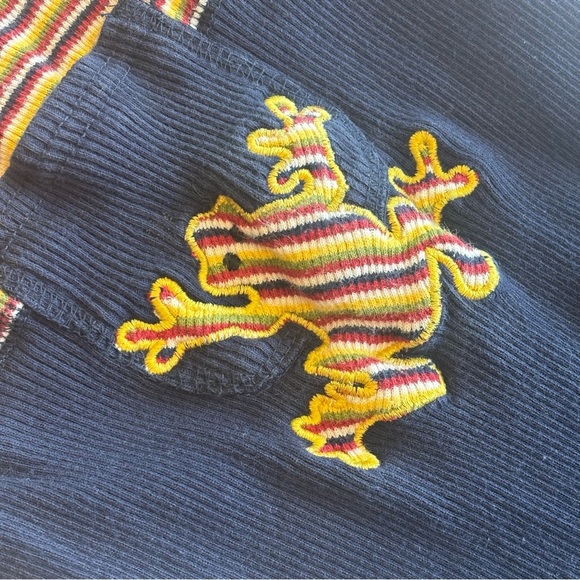 VINTAGE PEEK-A-BABE Infant Long Sleeve Hooded Onesie with Frog Detail 12M - Picture 10 of 10